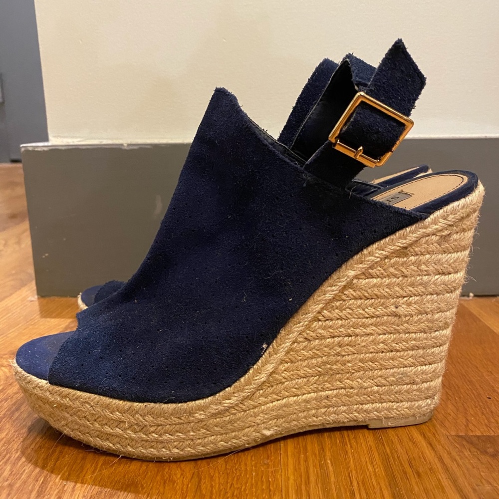 Blue Espadrille Wedges | Steve Madden